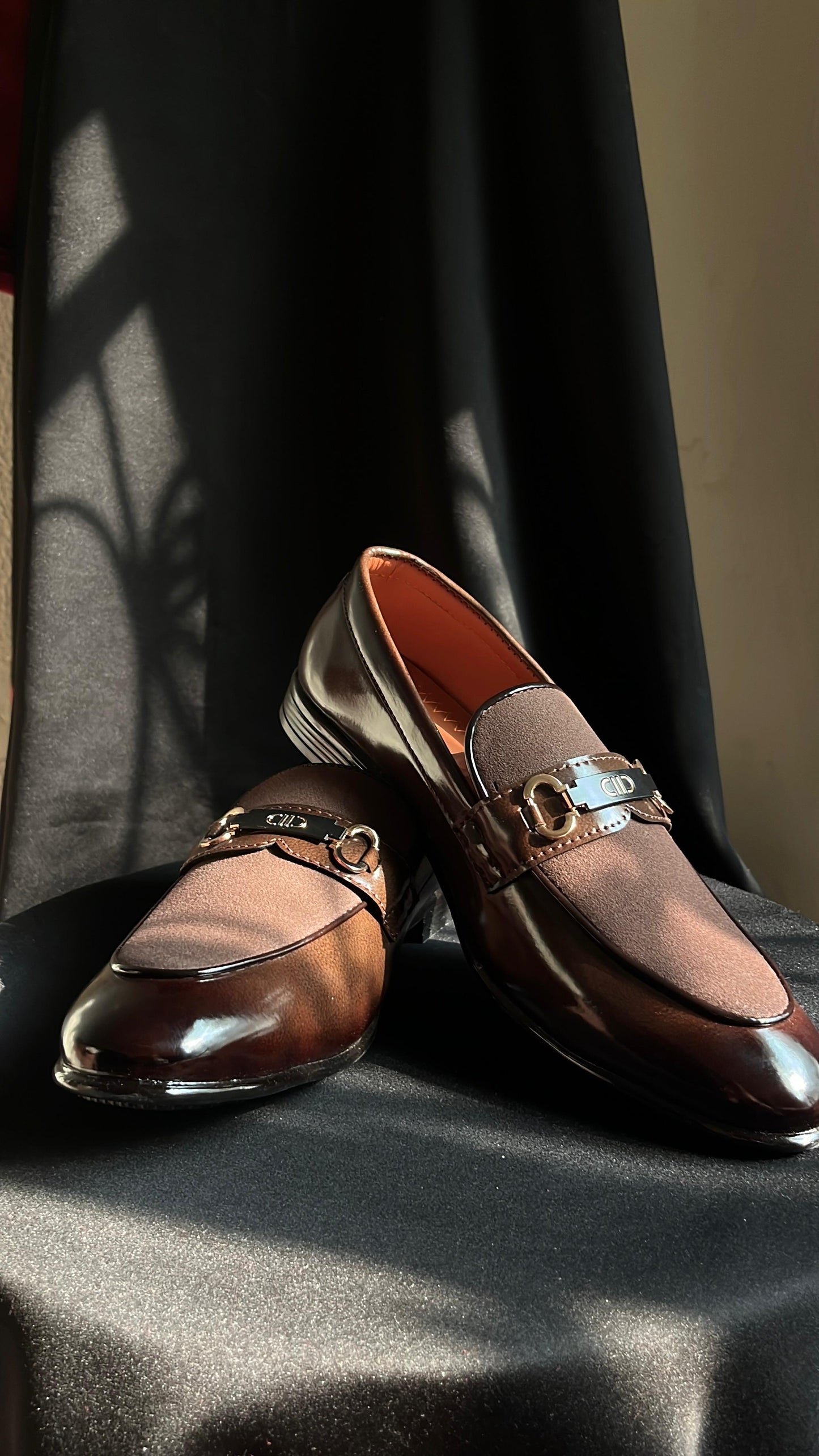 Men's Brown Horsebit Loafers – Premium Leather Slip-On Dress Shoes